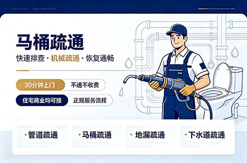河西马桶疏通