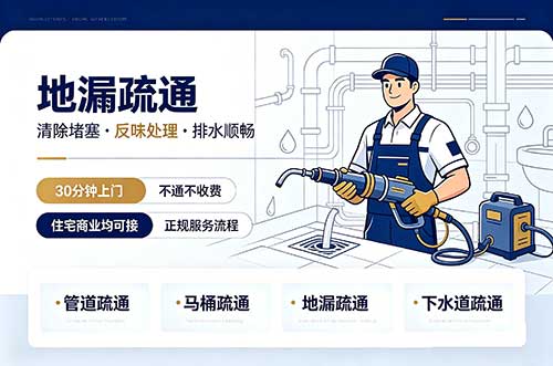 河西地漏疏通