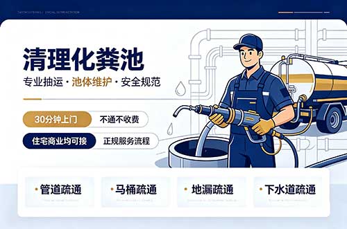河西清理化粪池